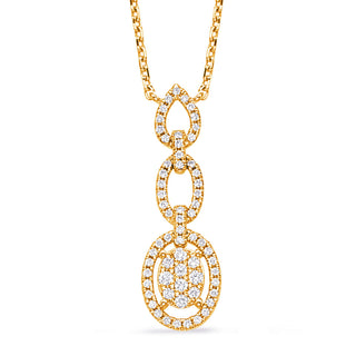 Diamond Necklace N1299YG