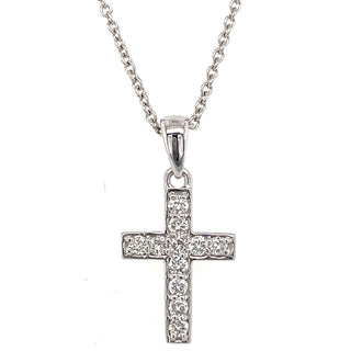 Crosses Pendant P2238WG