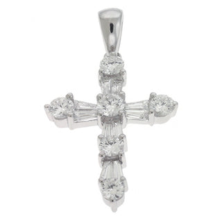 Crosses Pendant P2949WG