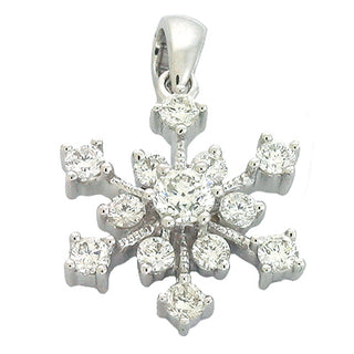 Snowflake Pendant P2961WG