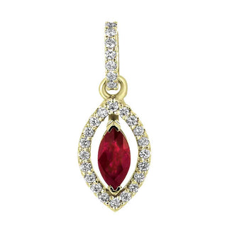 Ruby Pendant P3097-RYG