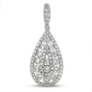 Pear Shape Pendant P3176WG