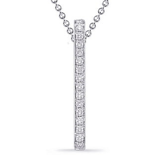 Fashion Diamond Pendants Pendant P3317WG