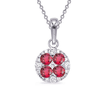 Ruby Pendant P3332-RWG