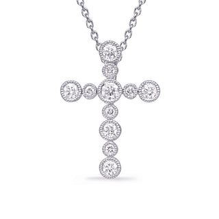 Crosses Pendant P3341WG