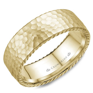 Rope Contemporary Wedding Band WB-004