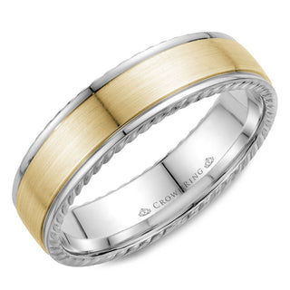 Rope Classic Wedding Band WB-005