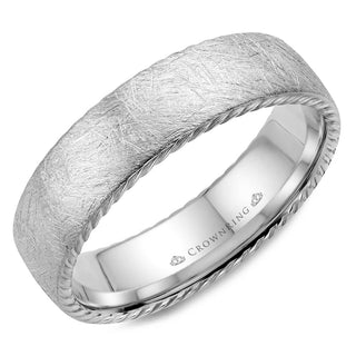 Rope Contemporary Wedding Band WB-006