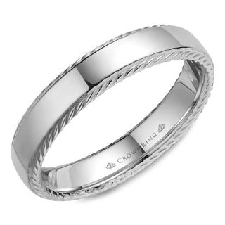 Rope Contemporary Wedding Band WB-007