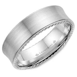 Rope Contemporary Wedding Band WB-008