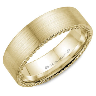 Rope Contemporary Wedding Band WB-009