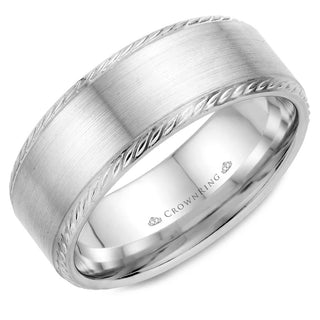 Rope Contemporary Wedding Band WB-011