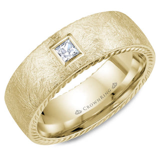 Rope Contemporary Wedding Band WB-013