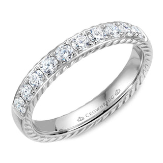 Rope Anniversary Wedding Band WB-015