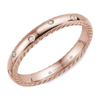 Rope Contemporary Wedding Band WB-019