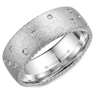 Rope Contemporary Wedding Band WB-020