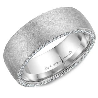 Diamond 8mm Wedding Band WB-022D8W