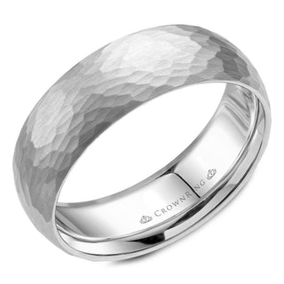 Carved 7mm Wedding Band WB-059C7W