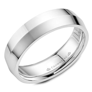 Carved 6mm Wedding Band WB-062C6W