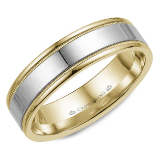 Mens Classic Wedding Band WB-6912