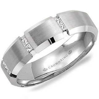 Diamond 6mm Wedding Band WB-7095