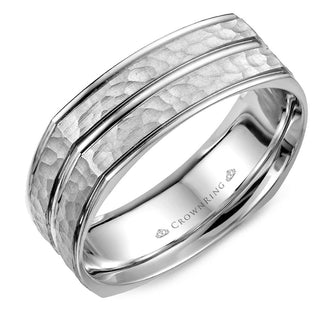 Carved 7mm Wedding Band WB-7911