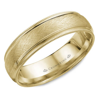 Unisex Classic Wedding Band WB-7915