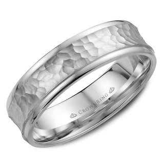 Carved 6mm Wedding Band WB-7918