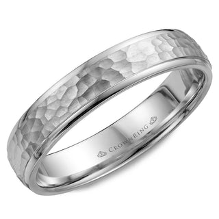 Carved 4.5mm Wedding Band WB-7930