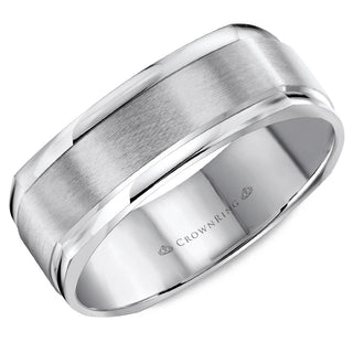 Unisex Classic Wedding Band WB-8091