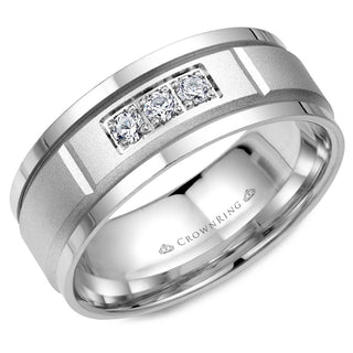 Diamond 8mm Wedding Band WB-8200