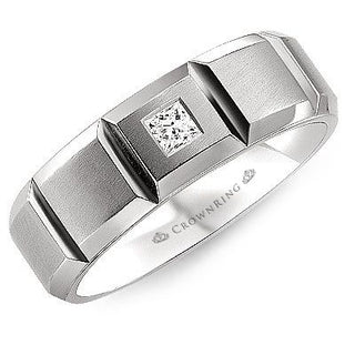 Diamond 7mm Wedding Band WB-9036