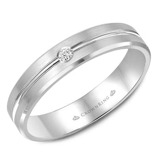 Diamond 4mm Wedding Band WB-9124