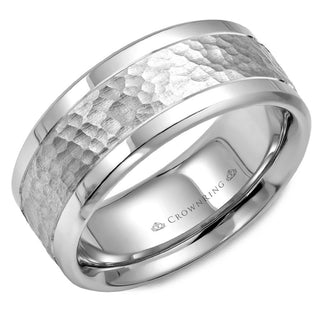 Carved Contemporary Wedding Band WB-9622