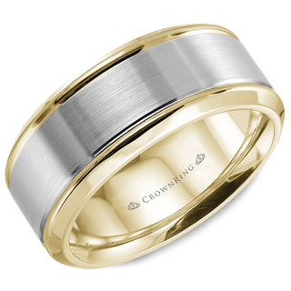 Mens Classic Wedding Band WB-9937