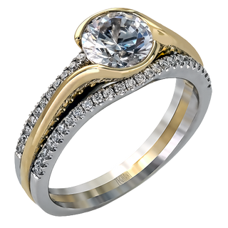 Zeghani Ladies  Engagement Ring ZR1048