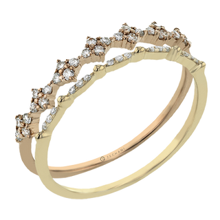 Zeghani Ladies  Wedding Band ZR1482