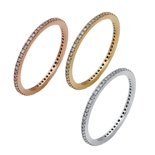 Zeghani Ladies  Wedding Band ZR225