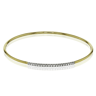 Bangle in 18k Gold with Diamonds LB2017