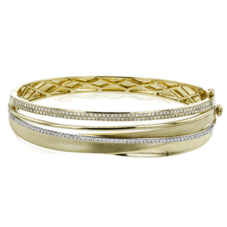 Bangle in 18K  Yellow Gold with Diamonds LB2294