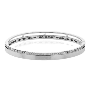 BANGLE IN 18K WHITE GOLD WITH DIAMONDS LB2414