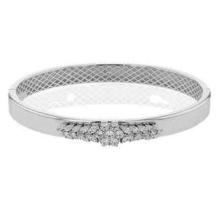 BANGLE IN 18K WHITE GOLD WITH DIAMONDS LB2416