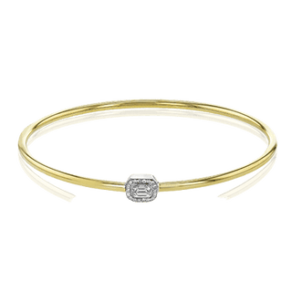 BANGLE IN 18K YELLOW GOLD WITH DIAMONDS LB2430