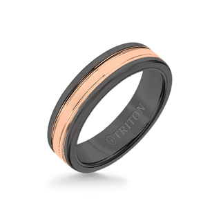 Black Tungsten Carbide Ring 11-2401