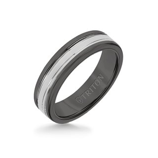 Black Tungsten Carbide Ring 11-2401