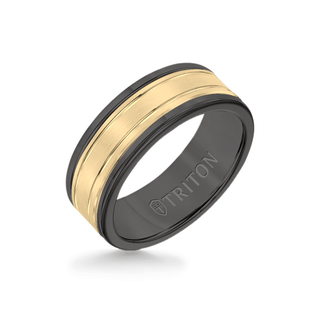 Black Tungsten Carbide Ring 11-2401