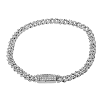 Bracelet in 14k White Gold with Diamonds LB2423