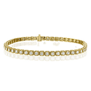 Bracelet in 18k White  Gold with Diamonds LB2221