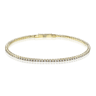 BRACELET IN 18K YELLOW GOLD WITH DIAMONDS LB2400