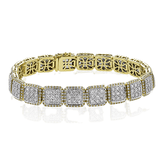 BRACELET IN 18K GOLD WITH DIAMONDS LB2481